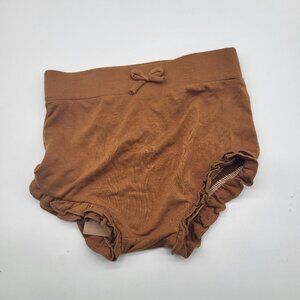 ANGEL DEAR Baby 12-18M High Waist Shorts Bottoms Brown NWT